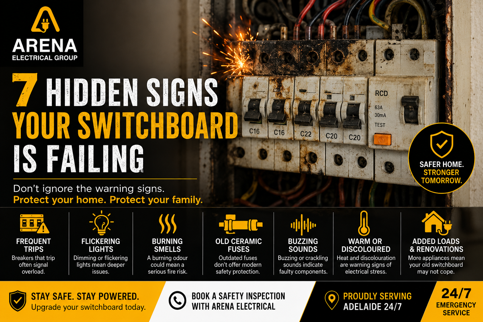 7 Hidden Signs Your Switchboard Is Failing